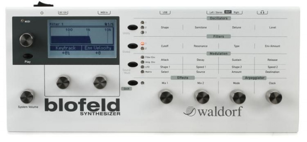 Waldorf Blofeld Desktop White по цене 60 000 ₽