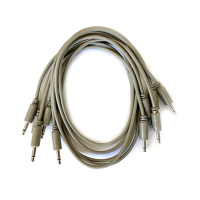 Black Market Modular patchcable 5-Pack 100 cm grey