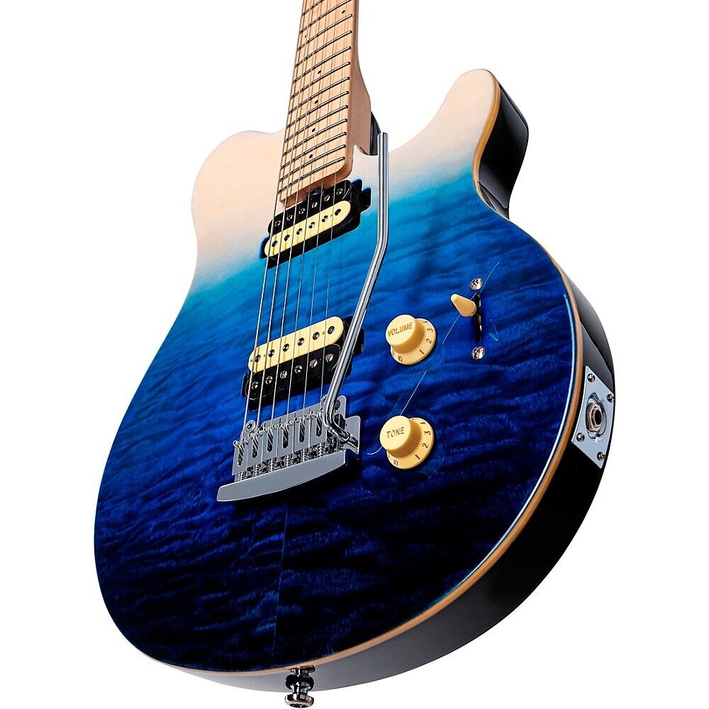 Sterling By Music Man Axis SUB AX3QM-SPB-M1 Spectrum Blue по цене 66 000 ₽