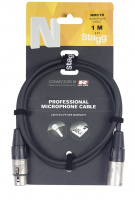 STAGG NMC1R Кабель XLR f - XLR m