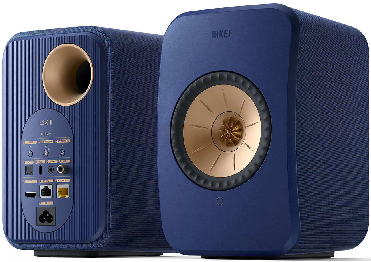Kef LSX 2 Cobalt Blue EU по цене 130 000 ₽