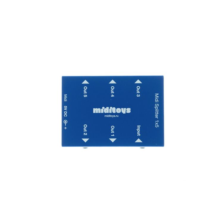 Miditoys Midi Splitter 1x5 BL по цене 2 850 ₽