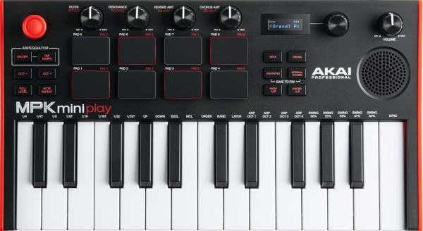 AKAI PRO MPK Mini Play MK3 по цене 17 141 ₽