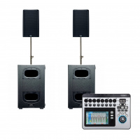 2 х QSC K12.2 + 2 х QSC KS212C + QSC TouchMix-8 в подарок по цене 752 640 ₽