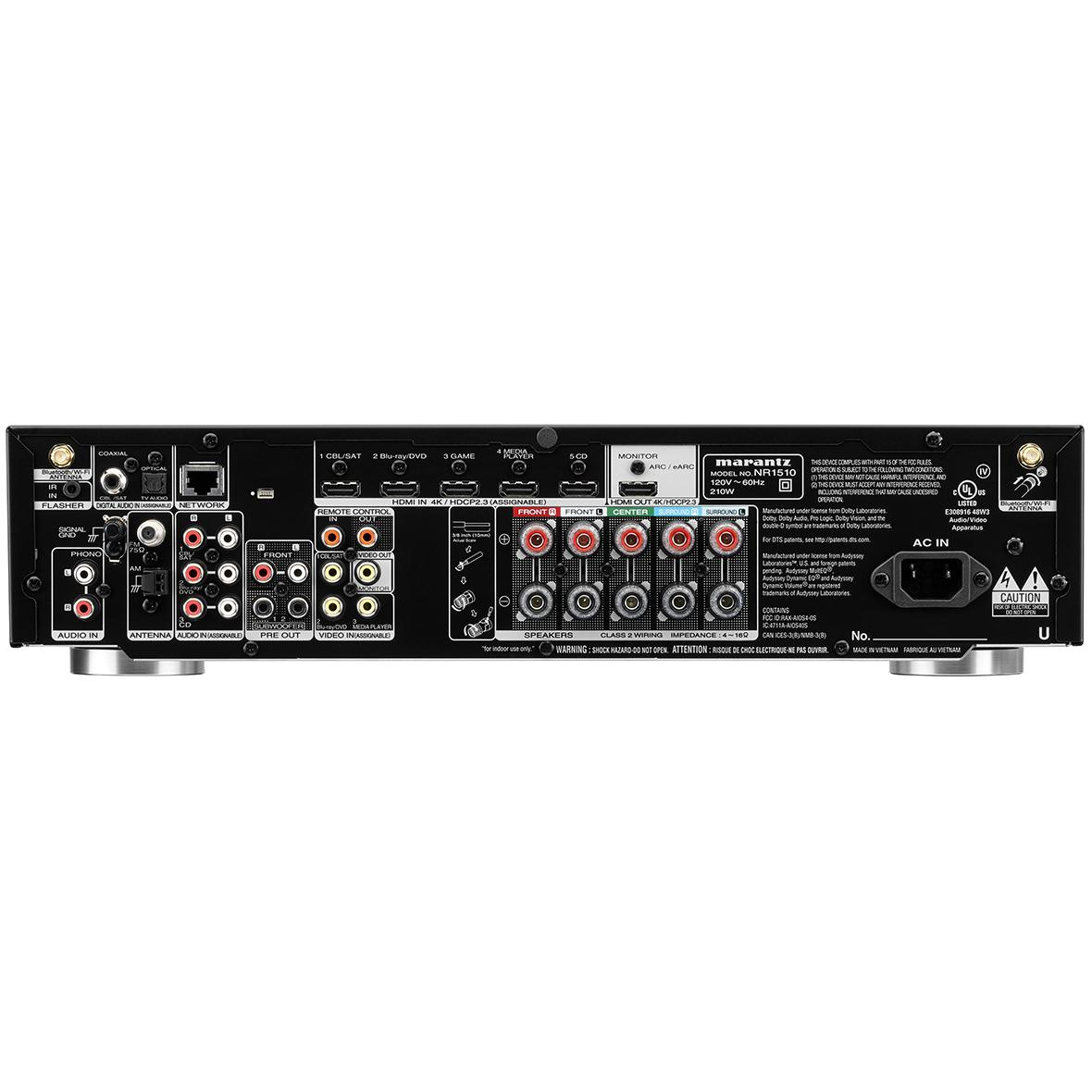 Marantz NR1510 Black по цене 82 990 ₽