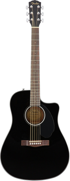 Fender CD-60SCE Black по цене 44 000 ₽