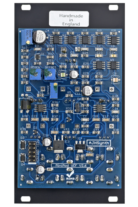 AJH Synth MiniMod VCF Black по цене 27 900 ₽