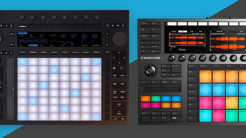 Сравнительный обзор | Ableton push 3 VS Native Instruments Maschine Plus