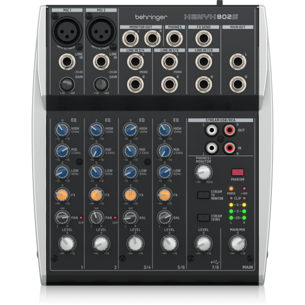 Behringer XENYX 802S по цене 11 930 ₽