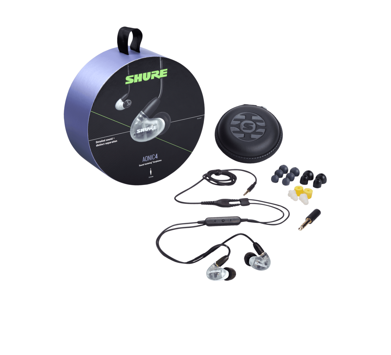 Shure AONIC 4 SE42HYW+UNI-EFS по цене 47 900 ₽
