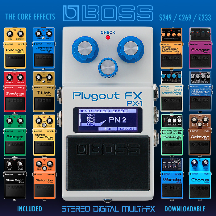 Boss PX-1 Plugout FX