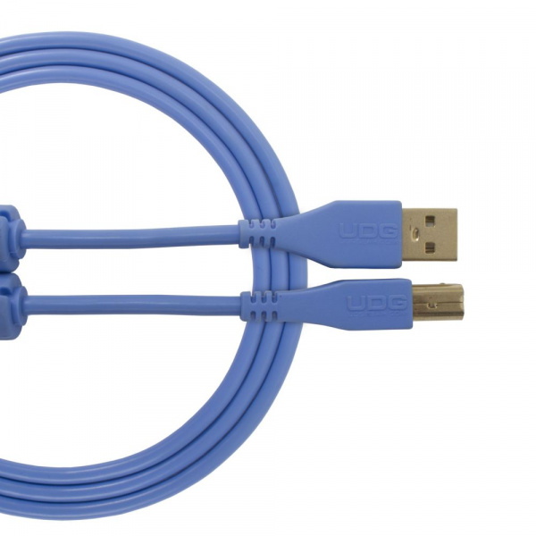 UDG Ultimate Audio Cable USB 2.0 A-B Light Blue Straight 1 m по цене 940 ₽