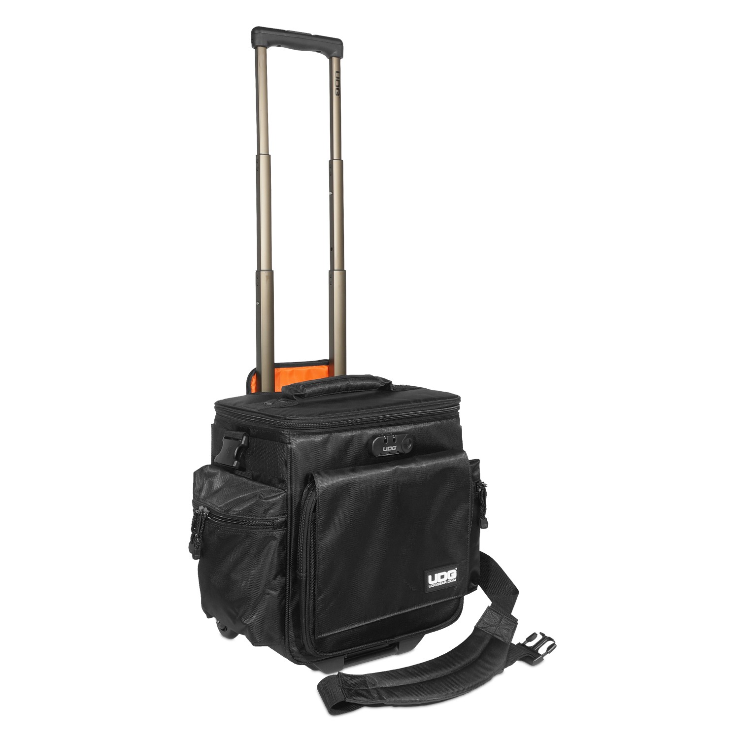 UDG Ultimate SlingBag Trolley DeLuxe Black, Orange Inside MK2 по цене 22 971.25 ₽