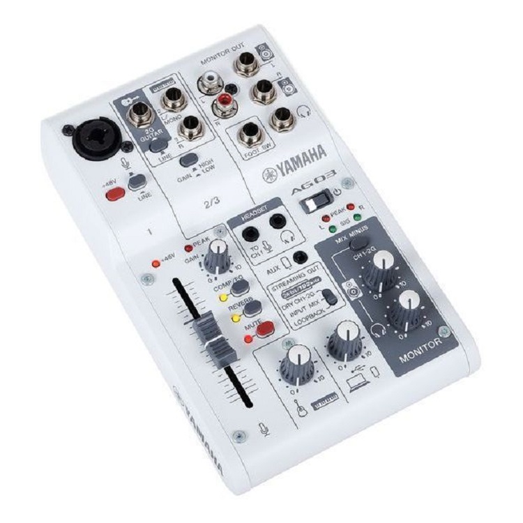 Yamaha AG03 MK2 WH по цене 16&nbsp;860.00 ₽