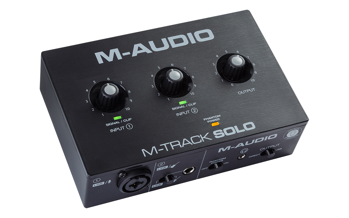 M-Audio M-Track Solo по цене 7 950.00 ₽