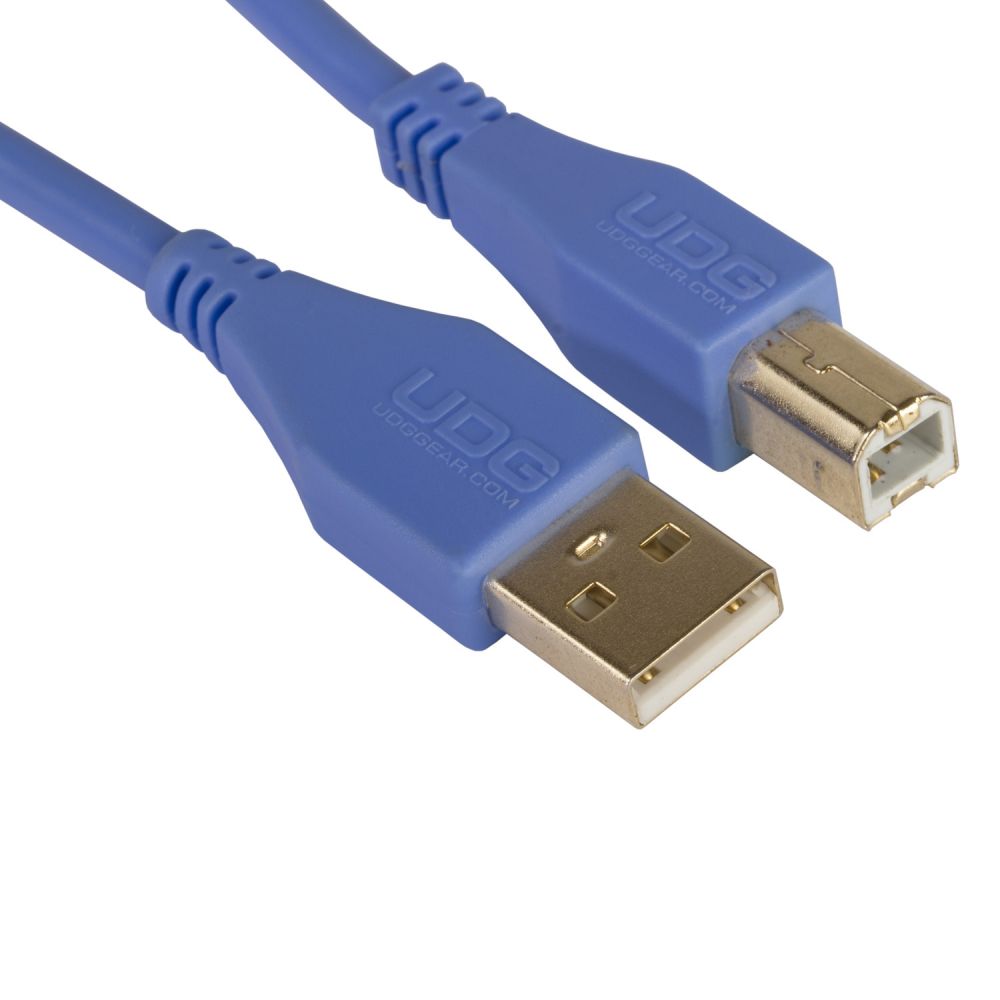 UDG Ultimate Audio Cable USB 2.0 A-B Light Blue Straight 1 m по цене 900 ₽