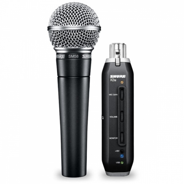 Shure SM58-X2U по цене 21 125 ₽