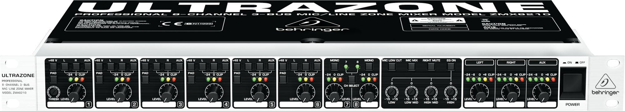 Behringer Ultrazone ZMX8210 V2 по цене 17 700 ₽