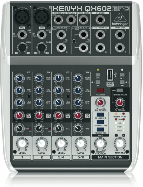 Behringer QX602MP3 по цене 11 550 ₽