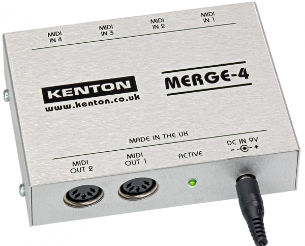 Kenton Merge 4 – 4 MIDI IN to 2 OUT по цене 10 550 ₽