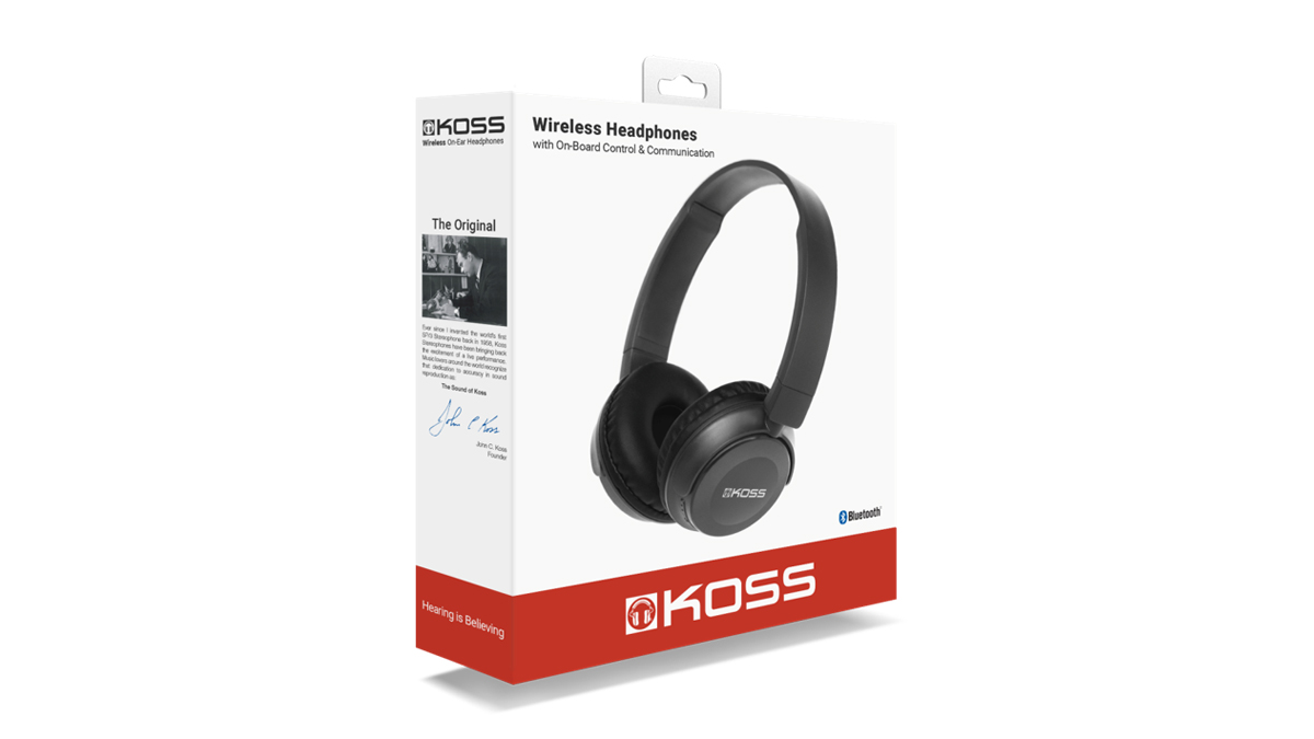 KOSS BT330i Black по цене 2 490 ₽