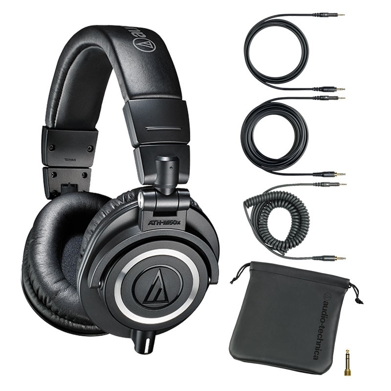 Audio-Technica ATH-M50X Black по цене 22 790 ₽