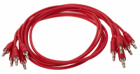 Erica Synths Eurorack Patch Cables 90cm, 5 Pcs Red