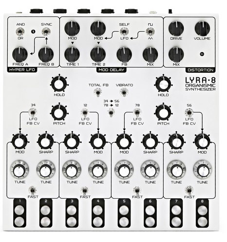 SOMA Lyra-8 Synth White Angel по цене 72 760 ₽