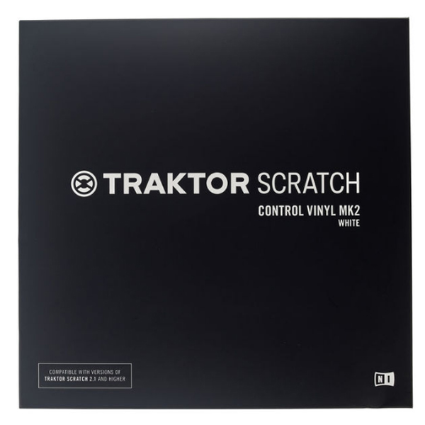 Native Instruments Traktor Scratch Pro Control Vinyl White Mk2 по цене 3 990 ₽