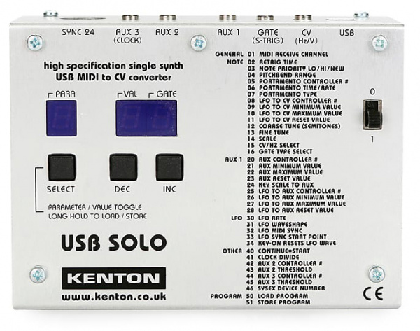 Kenton USB SOLO Converter по цене 21 200 ₽