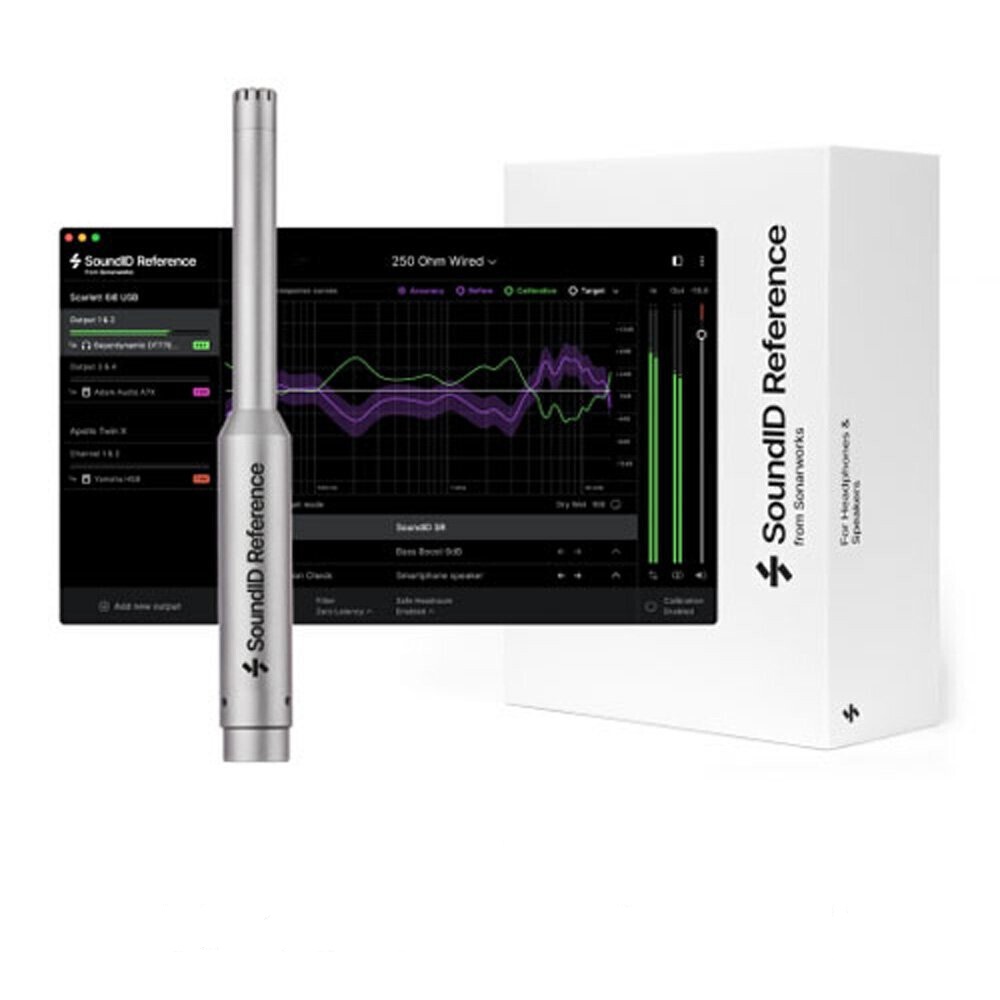 Sonarworks SoundID Reference for Multichannel with Measurement Microphone (retail box) по цене 42 650 ₽