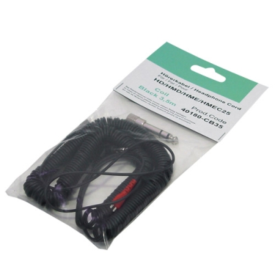 ZOMO replacement cable for Sennheiser HD 25 black 3,5m сменный витой кабель по цене 3 366 ₽
