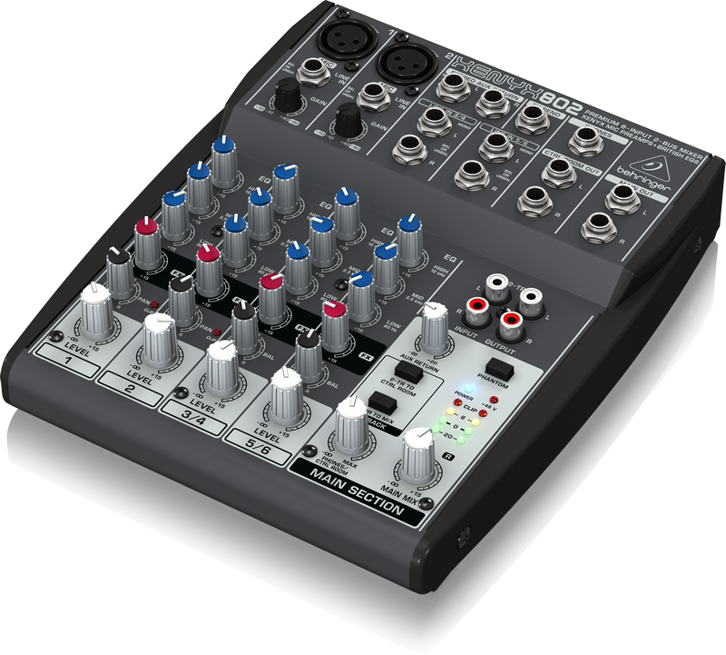 Behringer XENYX 802 по цене 9 520 ₽