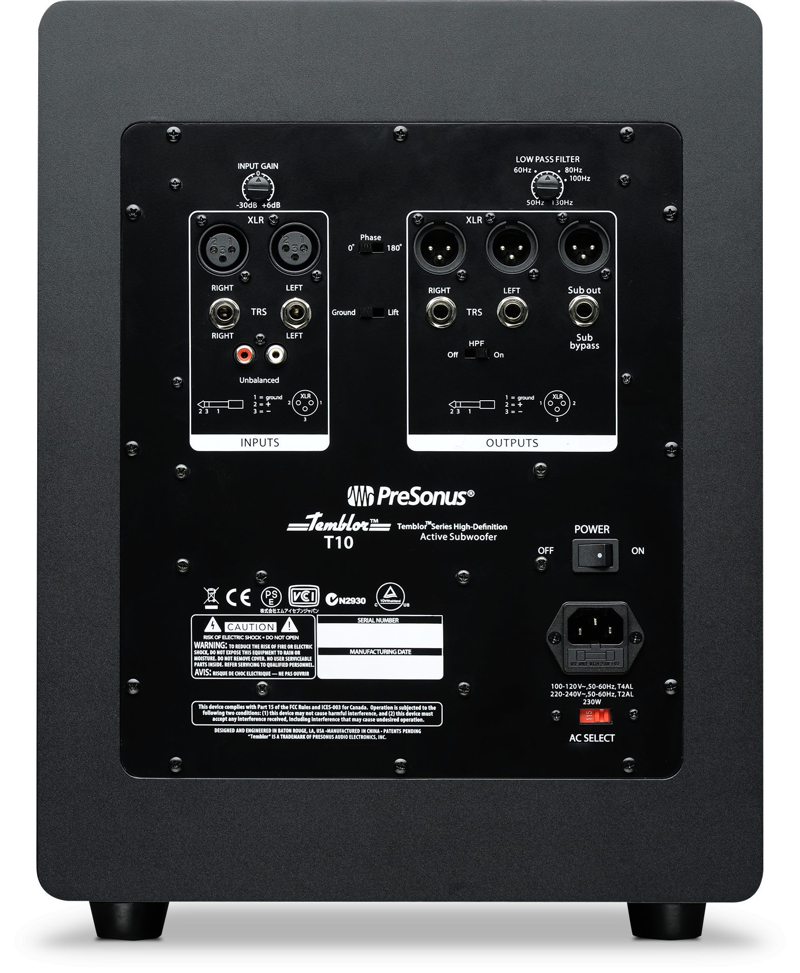 PreSonus TEMBLOR T10 по цене 44 600 ₽