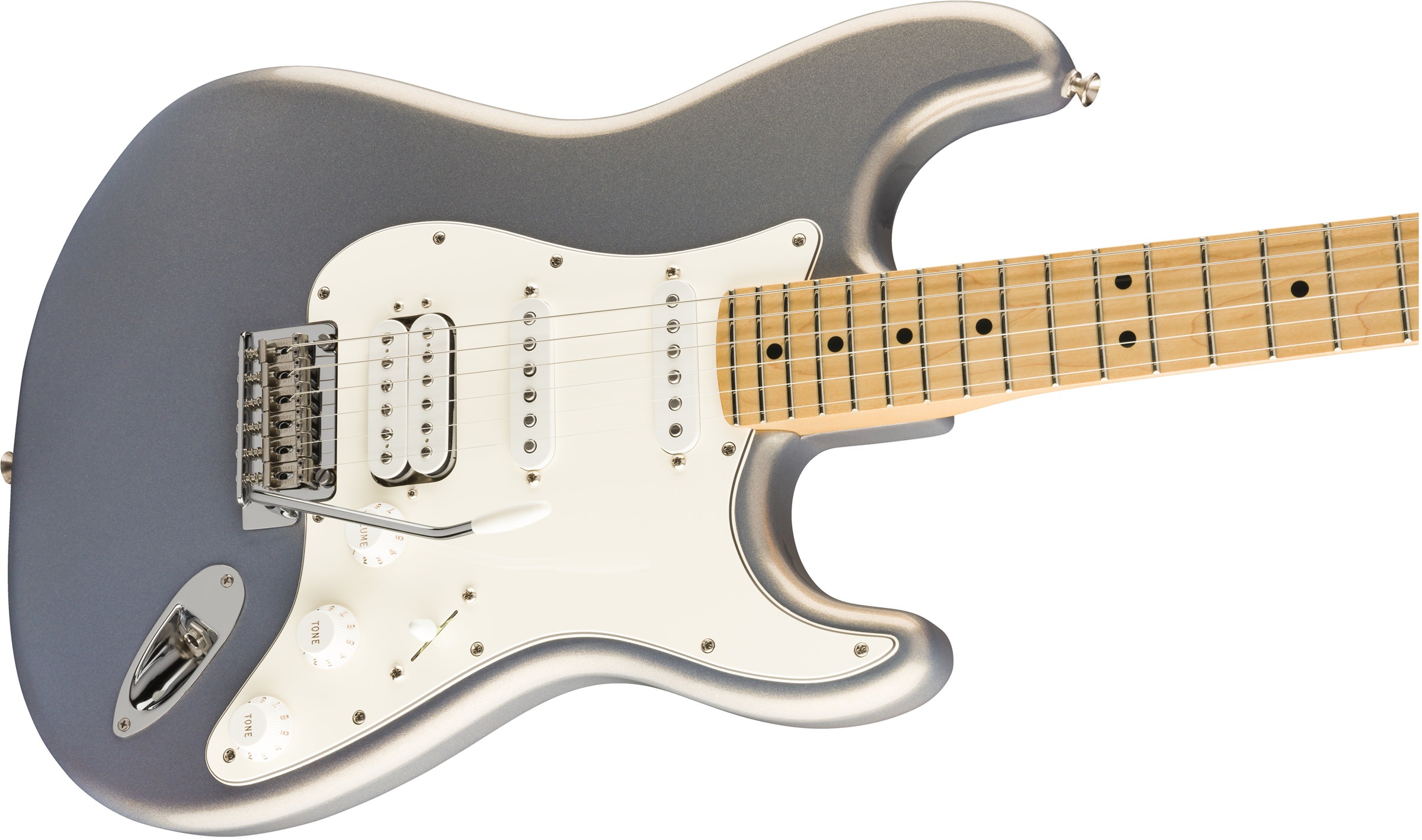 Fender Player Stratocaster HSS MN Silver по цене 109 000 ₽