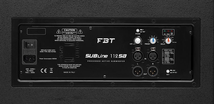 FBT SUBLINE 112SA по цене 143 988 ₽