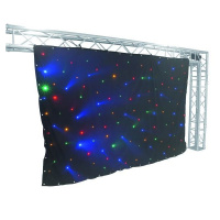 Eurolite CRT-120LEDs Multicol. Sound 3x2m