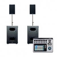 2 х QSC K10.2 + 2 х QSC KS212C + QSC TouchMix-8 в подарок по цене 729 120 ₽