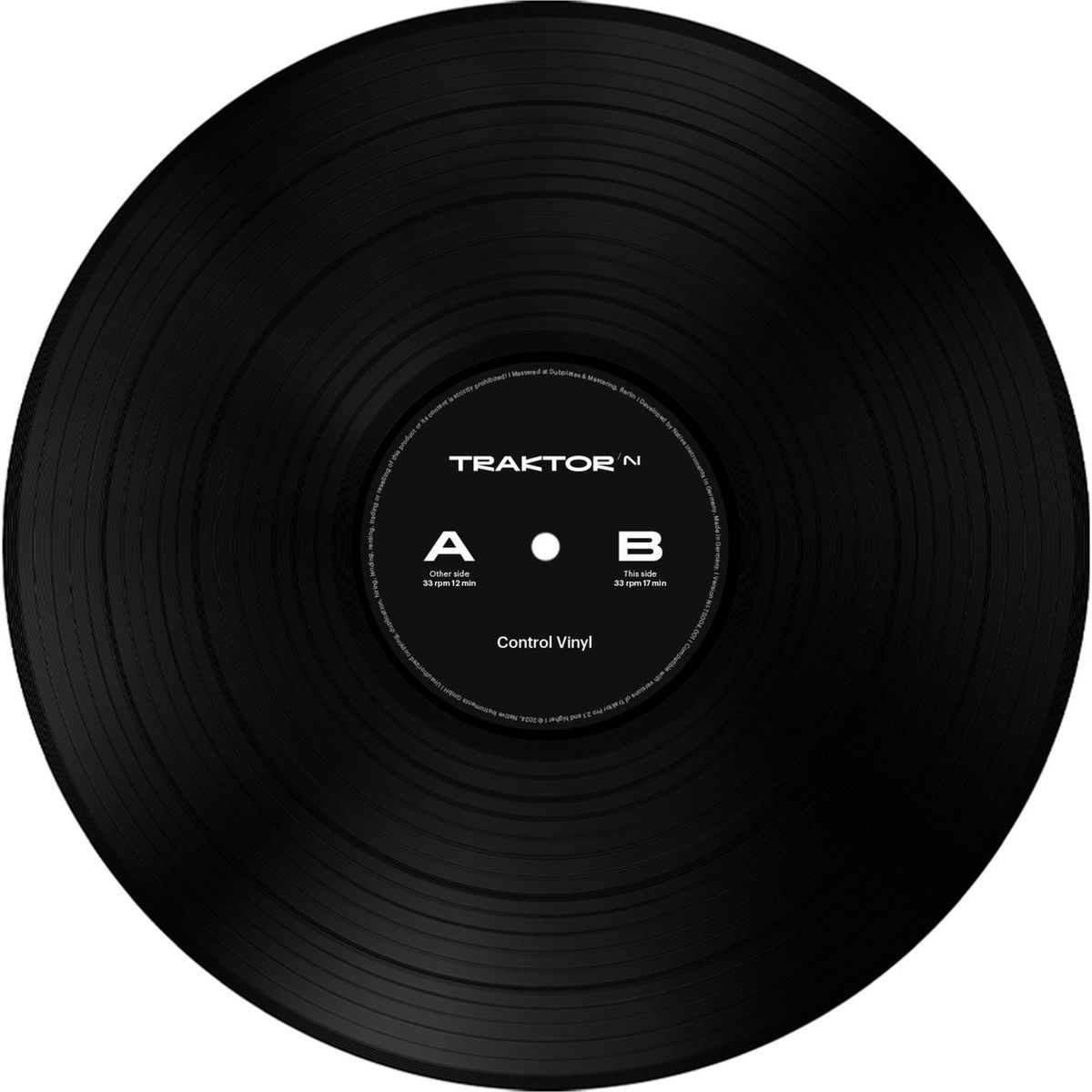 Native Instruments Traktor Control Vinyl MK2 2024 Edition Black по цене 4 000 ₽