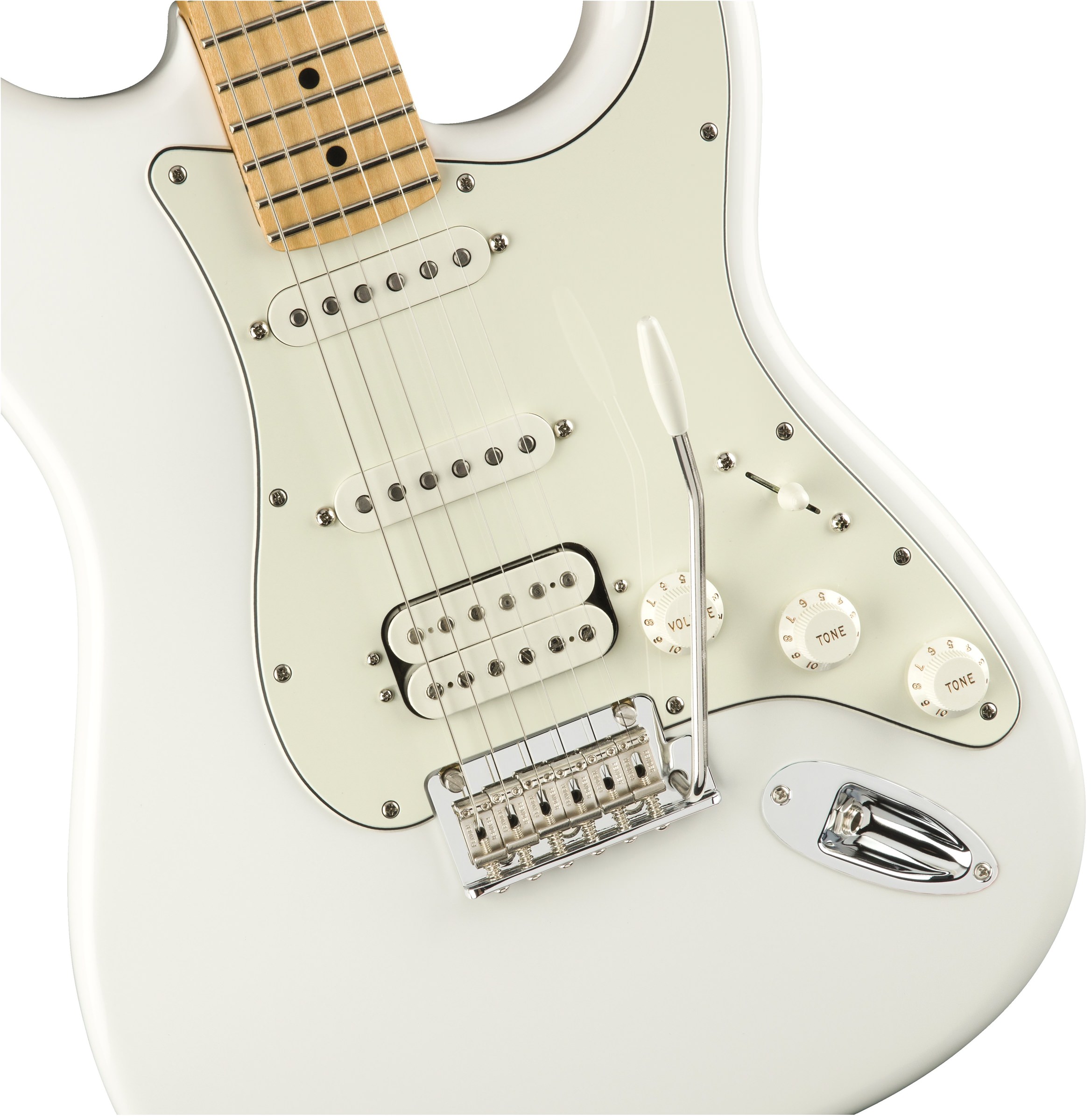 Fender Player Stratocaster HSS MN Polar White по цене 143 900 ₽