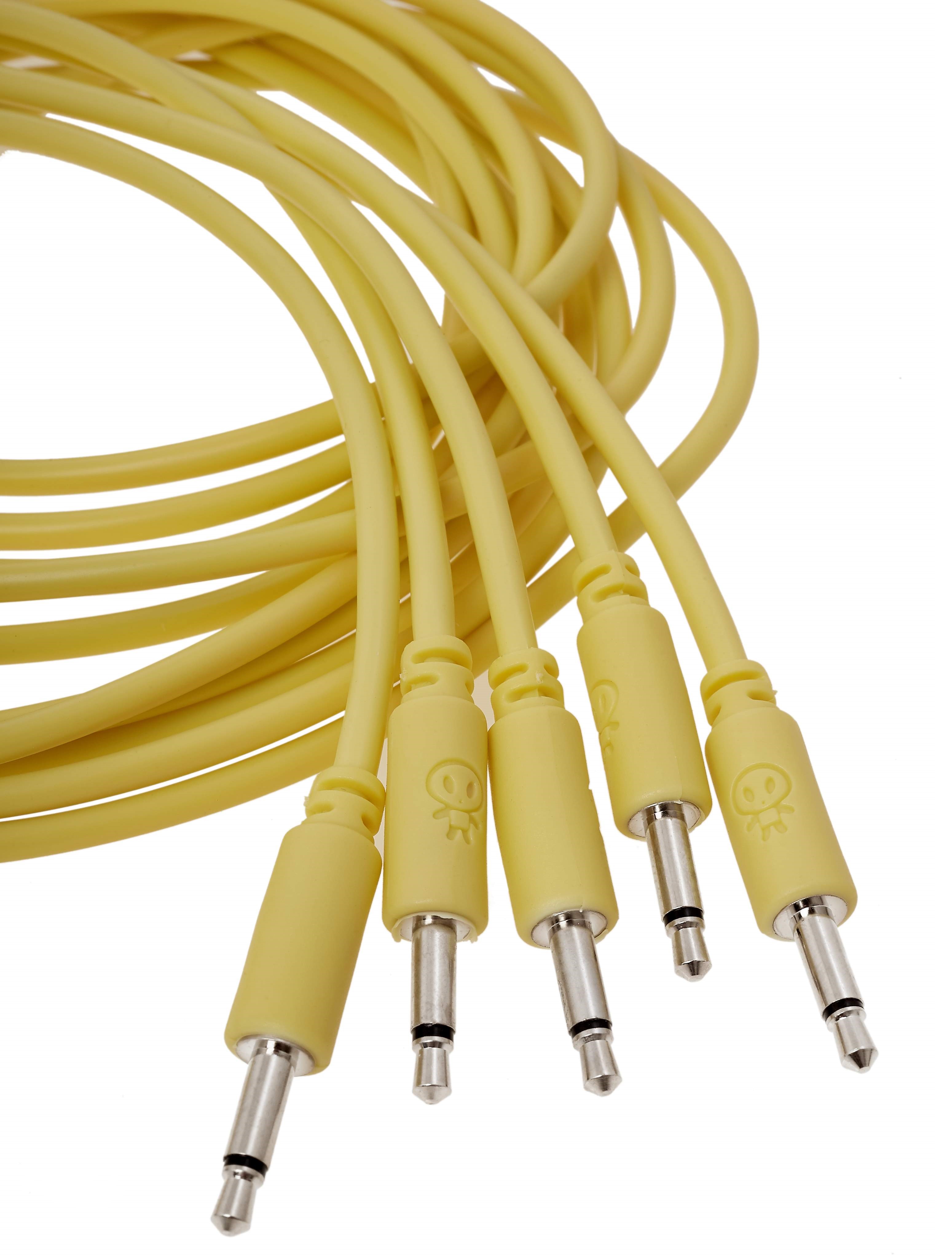 Erica Synths Eurorack Patch Cables 30cm, 5 Pcs Yellow по цене 1 020 ₽