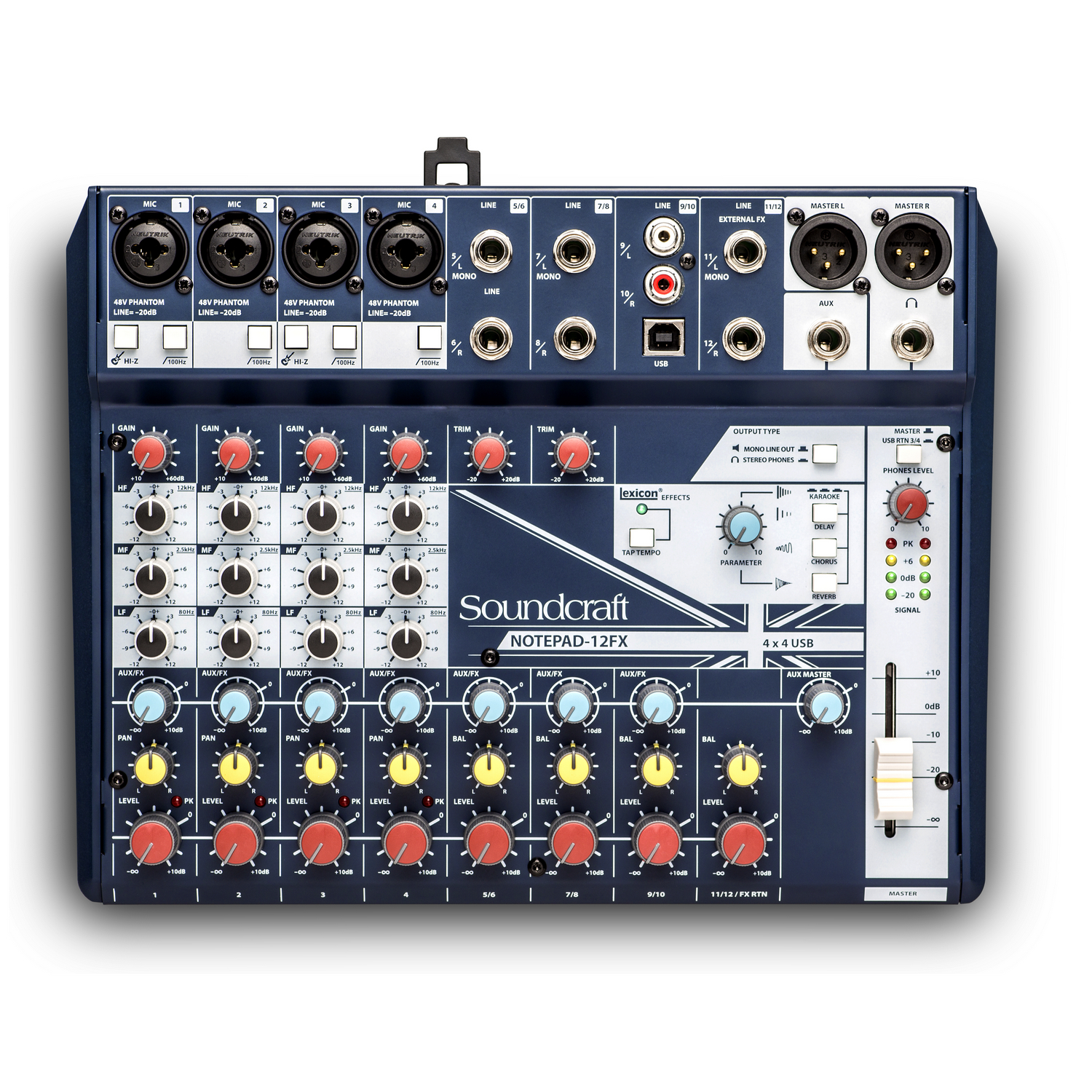 Soundcraft Notepad-12FX по цене 45 588 ₽