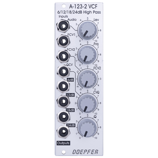 Doepfer A-123-2 6/12/18/24 dB Highpass по цене 11 550 ₽
