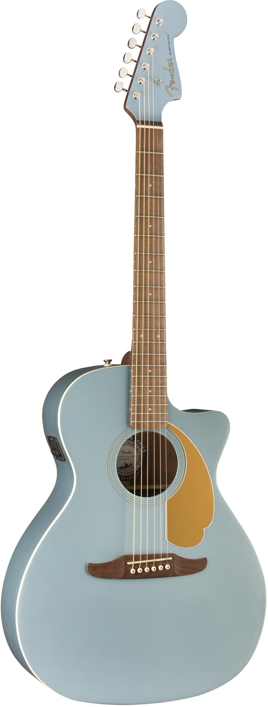 Fender Newporter Player Ice Blue Satin по цене 56 100 ₽