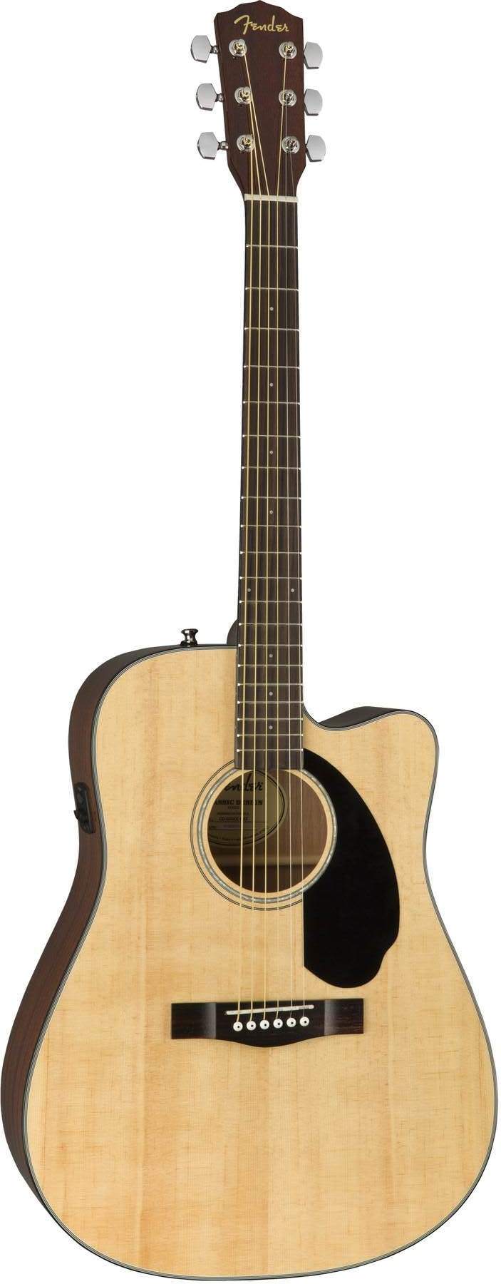 Fender CD-60SCE Natural по цене 41 600 ₽