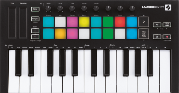 Novation LaunchKey Mini MK3 по цене 14 941 ₽