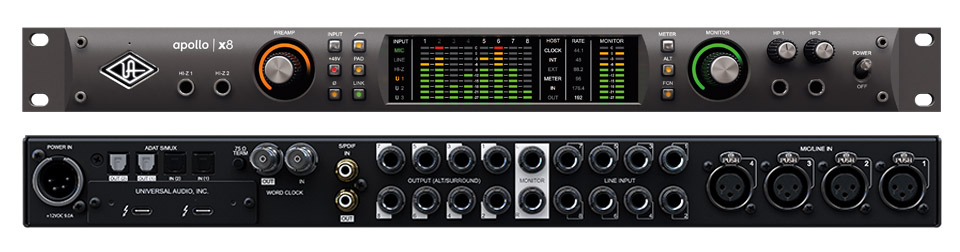 Universal Audio Apollo x8 Heritage Edition по цене 407 400 ₽