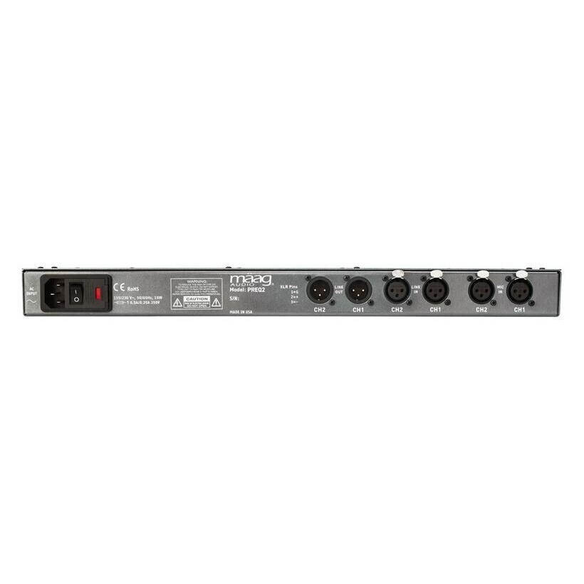 Maag Audio PREQ2 Dual Mic Preamp With EQ по цене 262 200.00 ₽