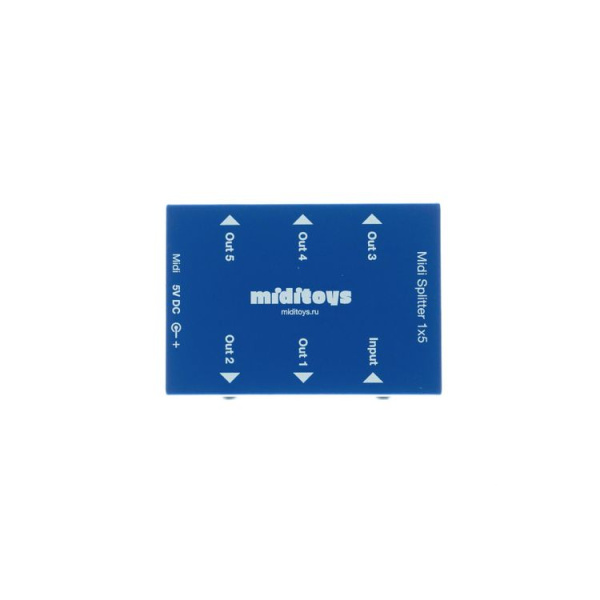 Miditoys Midi Splitter 1x5 BL по цене 2 850 ₽