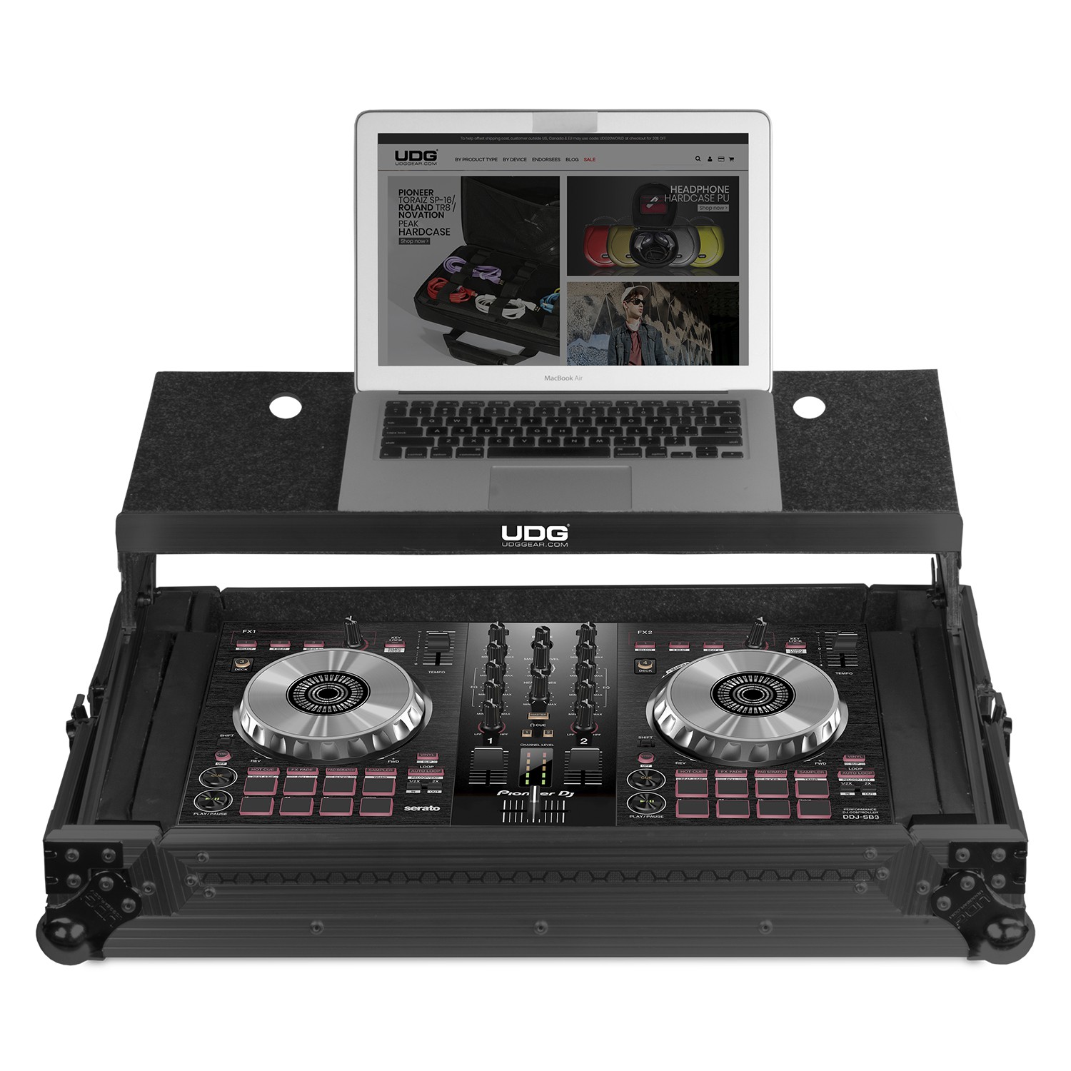 UDG Ultimate Flight Case Multi Format XL Black MK3 Plus по цене 36 000 ₽